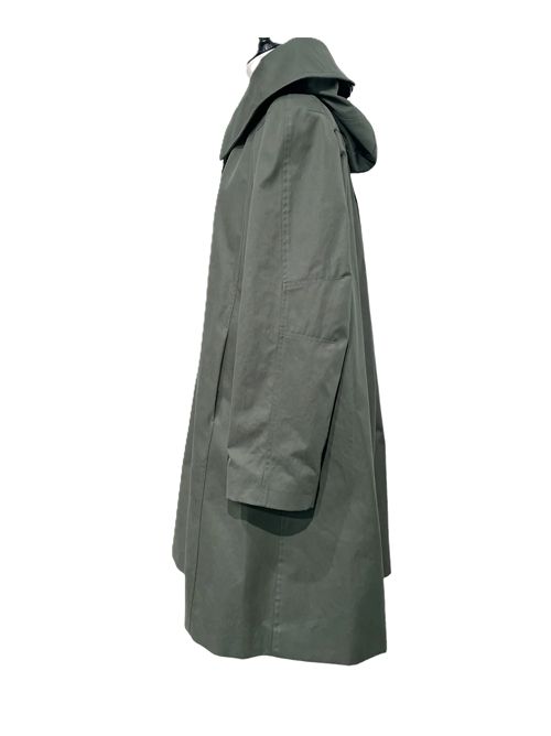 Dries Van Noten cappotto ripilla verde bottiglia DRIES VAN NOTEN | 261-010276-3103605 BOTTLE